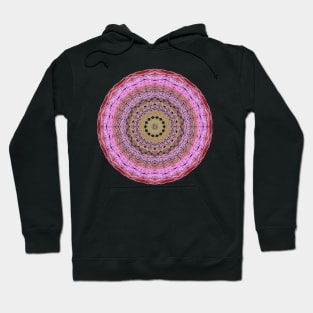 Peculiar Floral Pattern -purple Voilet  mandala design - Regenbogenfarben Hoodie